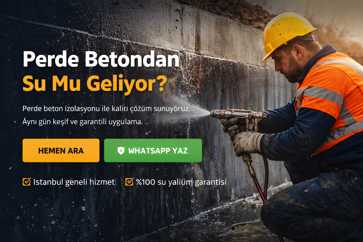 Eski bodrumda betonarme perde yüzeyinin belirlenmesi