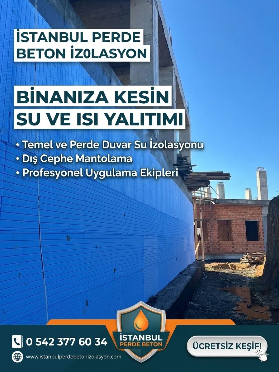 İstanbul Perde Beton İzolasyon Ustası