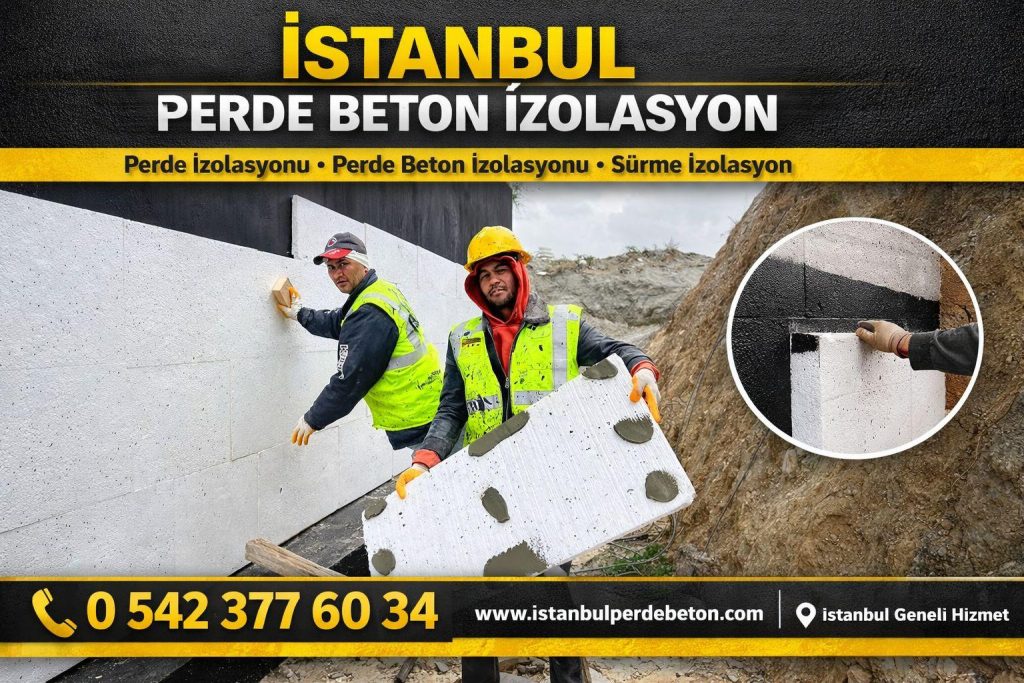 Bodrum kat perde beton izolasyonu gerçek saha uygulaması