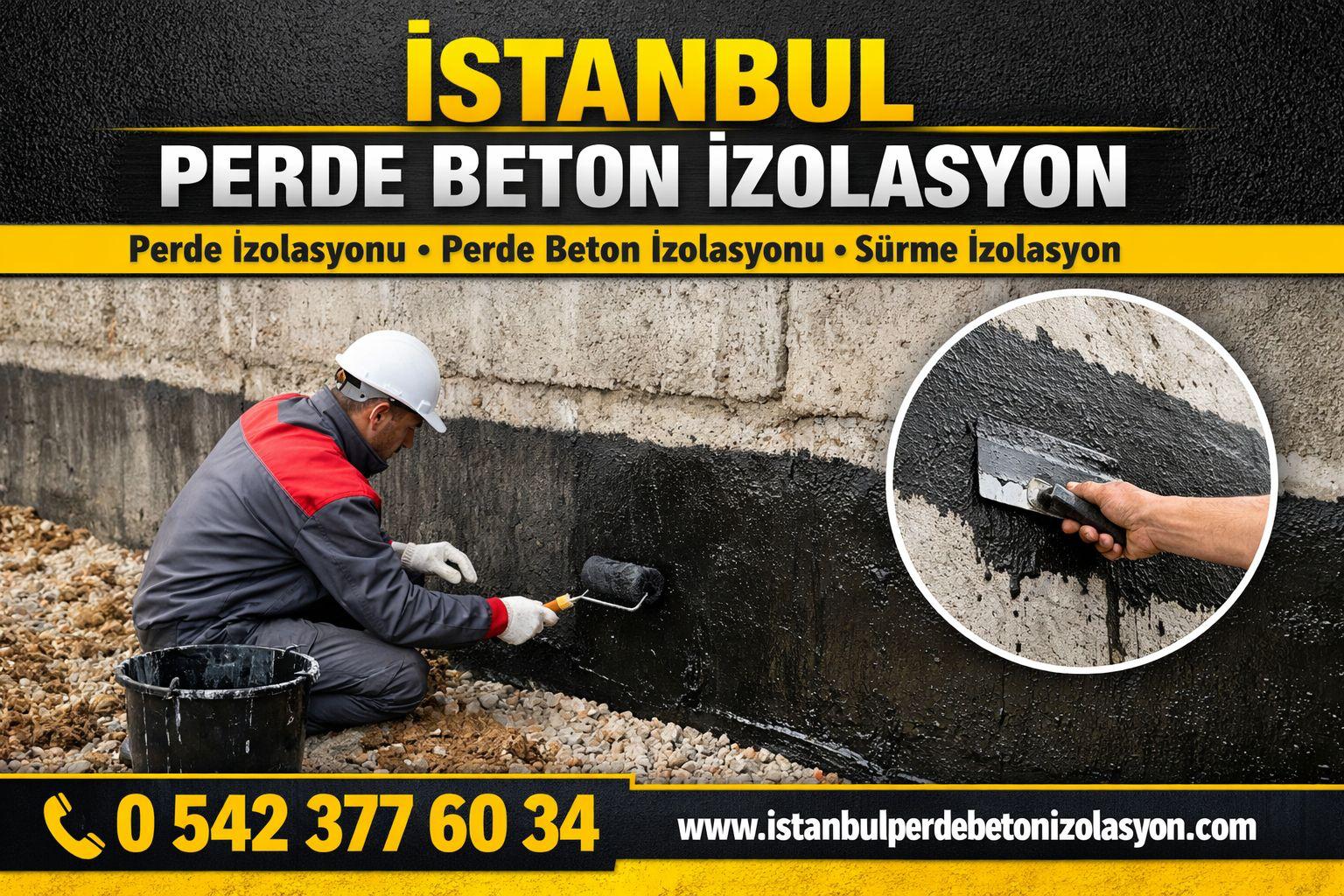 Bayrampaşa Perde Beton İzolasyonu