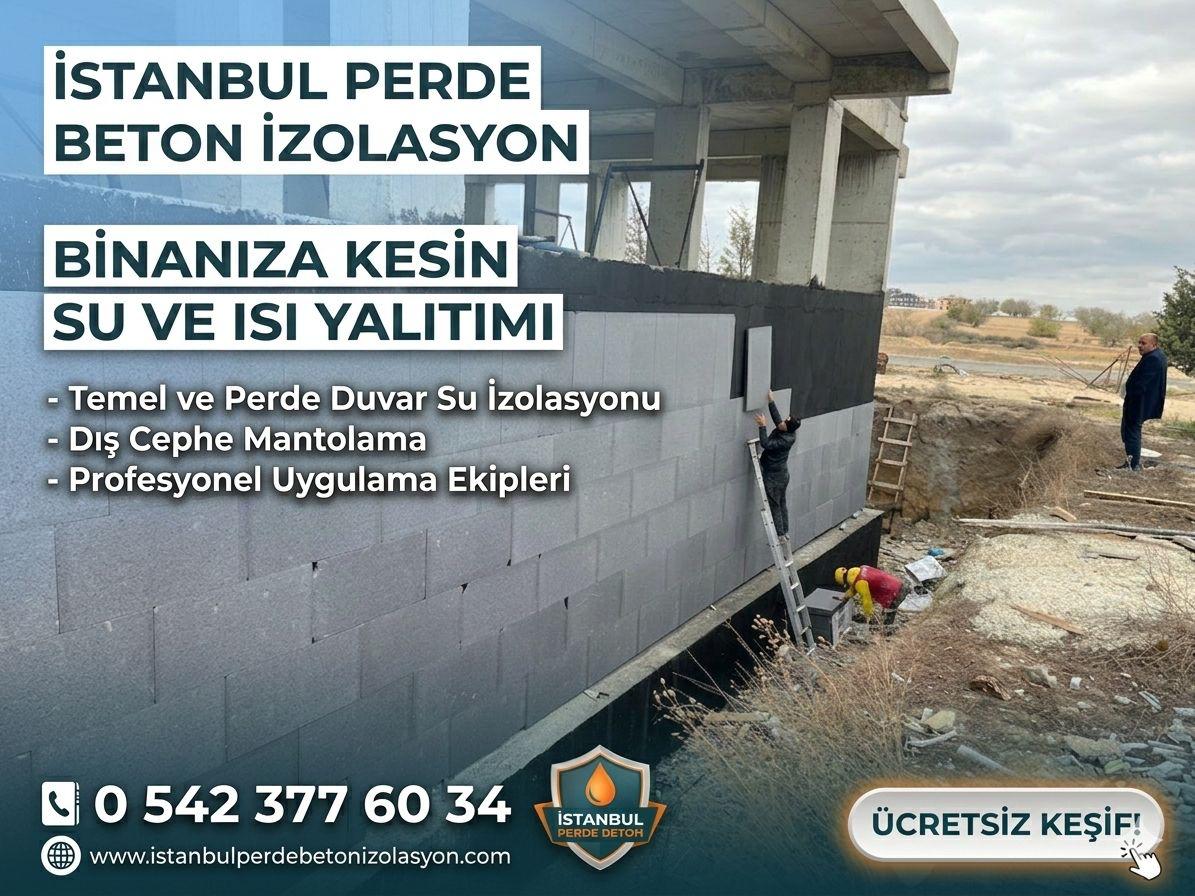 Pendik perde beton izolasyonu